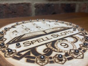 DnD 5E Magnetic Spell Slots Tracker