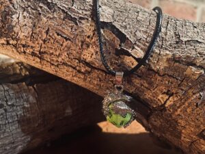 Baby Dragon Removable Mini D20 Dice Necklace