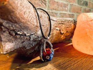 Talon of Holding D20 Dice Necklace